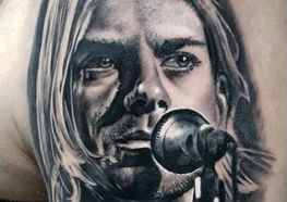 24 Anos sem Kurt Cobain - Veja Incríveis Tattoos desse Incrível Rock Star