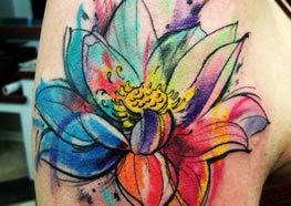 Tatuagem Aquarela: tudo que você precisa saber!