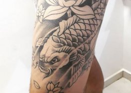Tatuagem de Carpa: Significado, simbologia e Tatuagens Inspiradoras