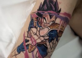 Tatuagem Dragon Ball: Kamé Hamé Ha!