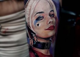 Tatuagem Esquadrão Suicida: Vilões tatuados na pele
